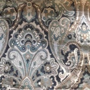 King size pottery barn duvet cover and shams